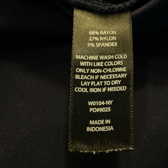 Betabrand Pants Large Petite Navy Boot Cut Ponte Dress Yoga Pull On Mid Rise LP - Picture 4 of 7